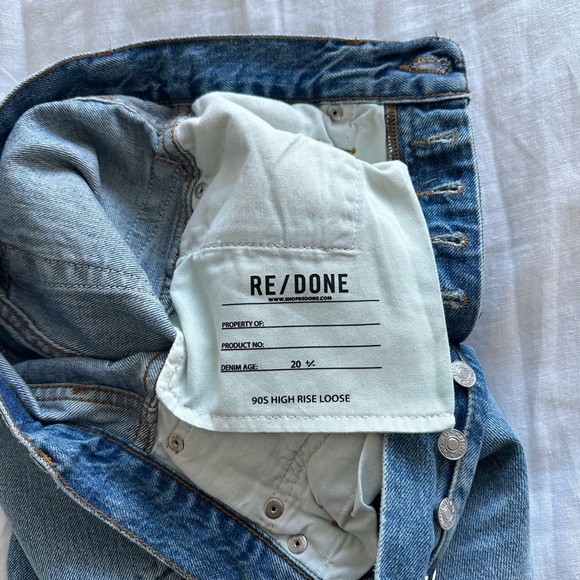 RE/DONE 90’s High Rise Loose Jeans - Picture 6 of 8